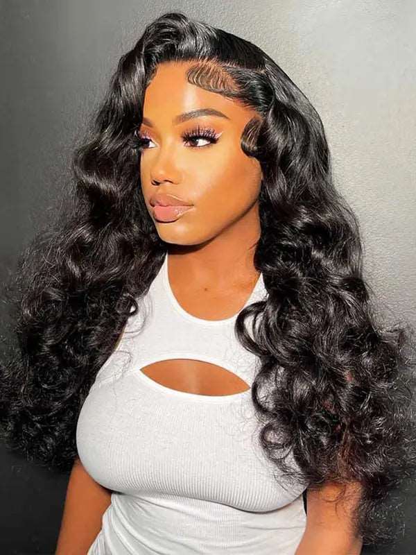 13x4 13x6 Lace Frontal Wig 180% Density Body Wave Virgin Human Hair