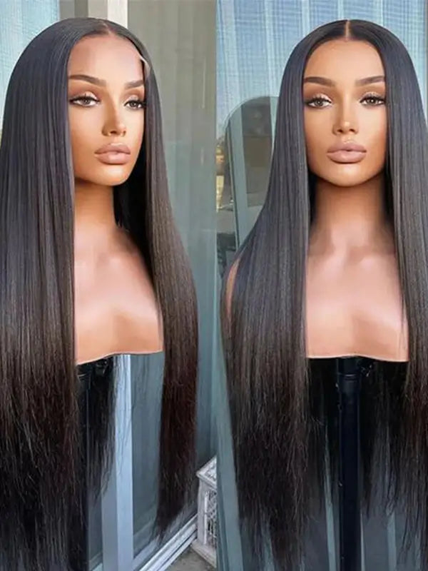 13x4 13x6 Lace Frontal Wig 180% Density Straight Virgin Human Hair