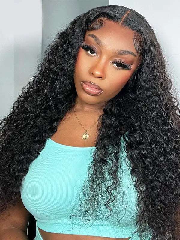 Undetectable HD Lace 5x5 13x4 Water Wave Virgin Hair Wig