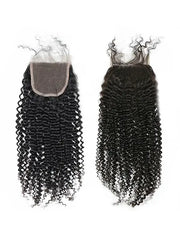 2/3/4 Bundles With 4*4 5*5 Closure Kinky Curly Virgin Hair