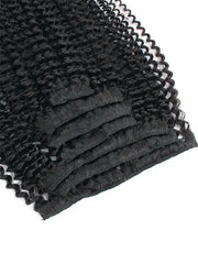 Seamless Clip In Hair Extension Kinky Curly Virgin Human Hair