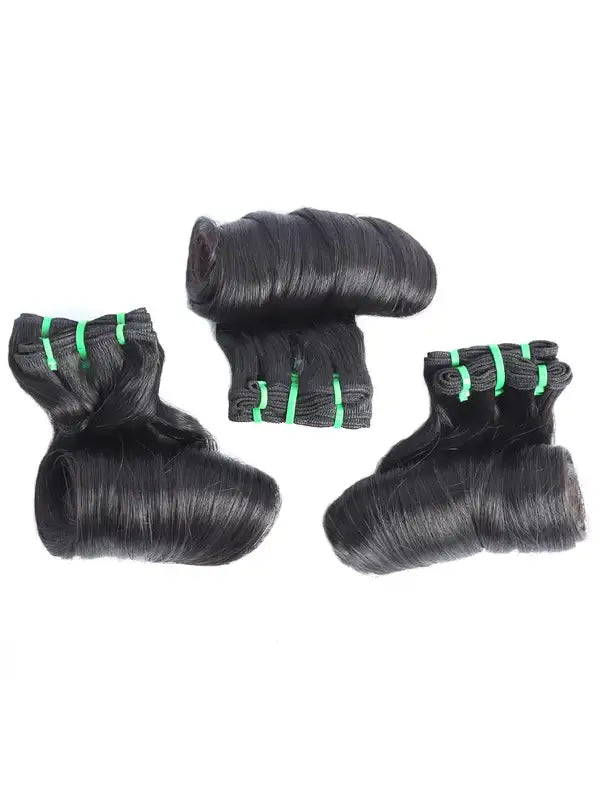 3pcs Double Drawn Funmi Hair Egg Curl