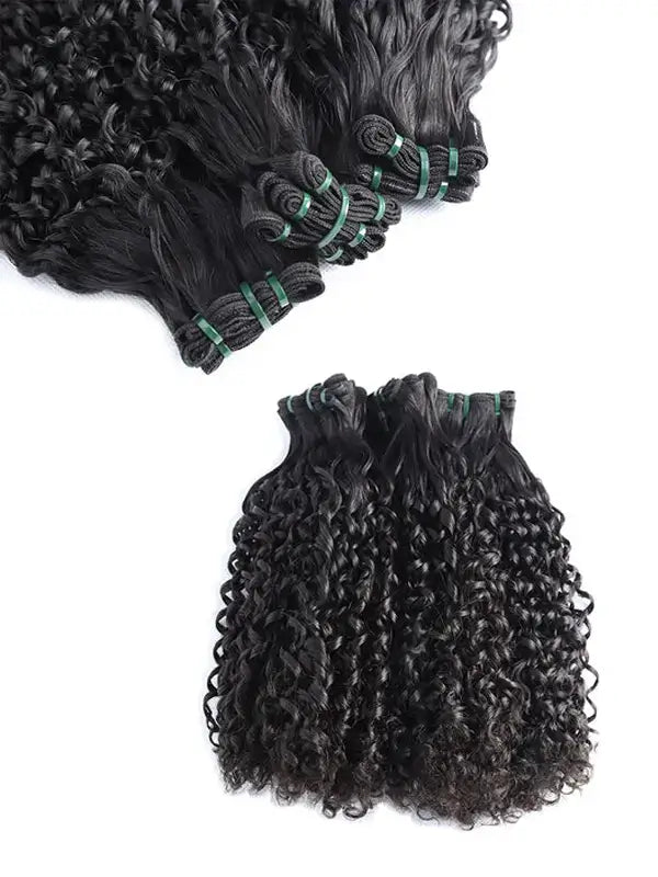 3pcs Double Drawn Funmi Hair Water Wave