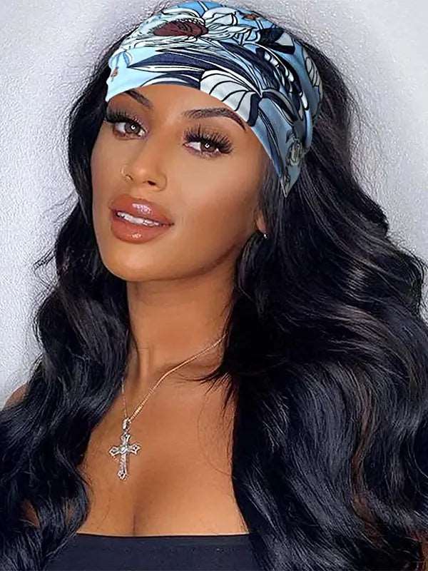 Beginner Friendly Headband Wig Clueless Put On & Go Body Wave Human Hair